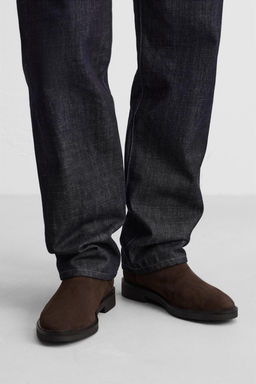 LEATHER CHELSEA BOOTS - Zara фото 3