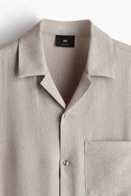 Camisa resort con efecto arrugado Regular Fit - H&m фото 3