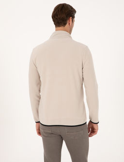 Ta_ Regular Fit Yar_m Fermuarl_ Polar Sweatshirt - Pierre cardin фото 5