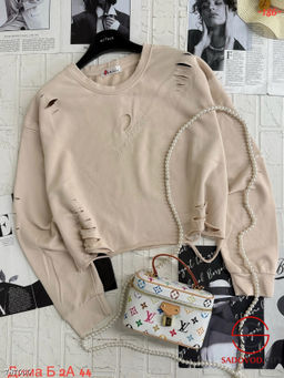 Женская однотонная кофта