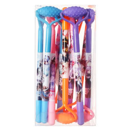 Цена за 12 шт. Ручка - прикол гелевая Массажёр, МИКС - Calligrata фото 5