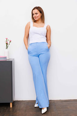 Костюм AURA 9194-176 голубой, белый  фото 3