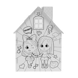 Домик-раскраска Модный домик 3 в 1 - Zabiaka фото 6