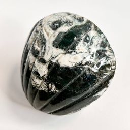 Морской Гребешок из Агата мохового - Радуга самоцветов фото 3