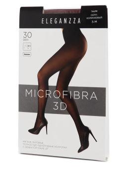 Колготки Eleganzza Microfibra 3D 30 taupe