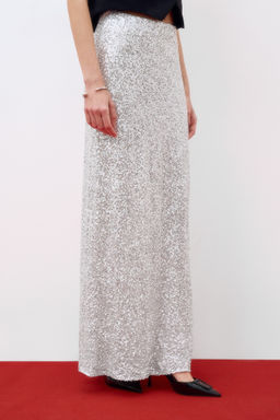 Юбка макси из пайеток - Mollis фото 5