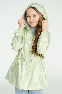 Ветровка для девочки салатовая