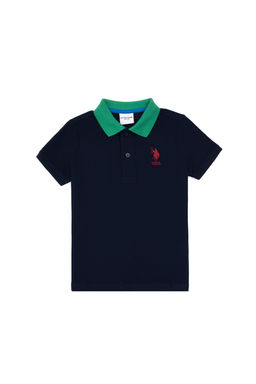 Erkek _ocuk Lacivert Polo Yaka Ti__rt Sepette S_rpriz _ndirim - U.s. polo assn фото 4