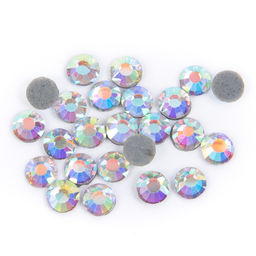 Страз клеевой Zlatka ZRTG-2024 SS20 AB-Crystal 4.7 мм стекло 5 x 24 шт в пакете с картонным еврослотом №02 перламутровый (AB-crystal)