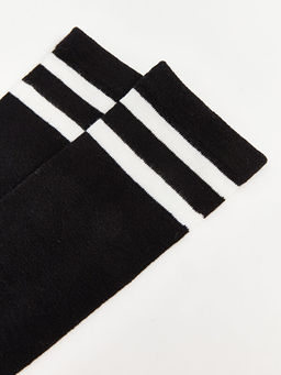 ?izgili Kad?n Diz Alt? ?orap