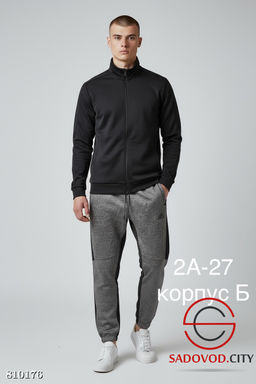 Мужской спортивный костюм на флисе - Bruno фото 4