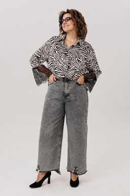 Блуза ANELLI 1801 зебра  фото 6