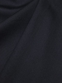 Сатин цв.Черный с синим оттенком, ш.2.2м, хлопок-100%, 135гр/м.кв