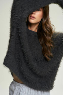 Джемпер Fluffy Dark Grey - Erist store фото 6