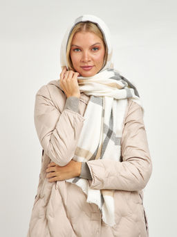 шарф в крупную клетку - Glenfield фото 5