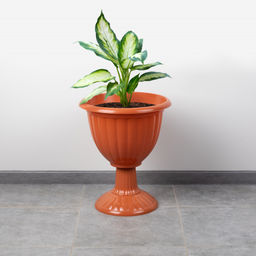 Вазон "Жасмин"18л на высокой ножке М1329 М1392