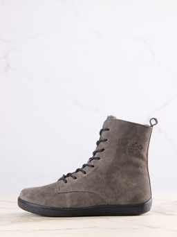 Босоногие ботинки EDART 351.NATAbl.Серый замок замша/шерсть