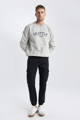 Узкие брюки-карго с карманами и нормальной талией Jogger - Defacto фото 5