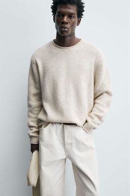 WOOL BLEND BUTTONED JUMPER - Zara фото 6