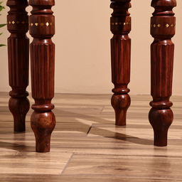 Столик кофейный, 38×38×42 см, дерево шишам