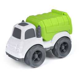 Эко-машинка 10 см, городская тех., бело-зеленая - Кнр фото 3