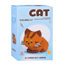 Конструктор "Кошка" (201 дет.) в коробке