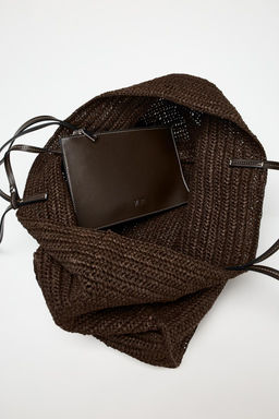 WOVEN TOTE BAG - Zara фото 5