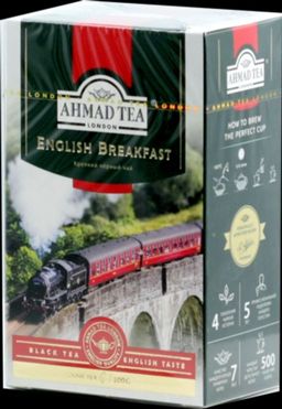 AHMAD TEA. Classic Taste. English Breakfast 100 гр. карт.пачка РОССИЯ