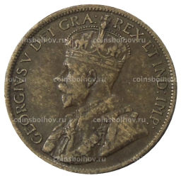 Монета 1 цент 1919 года Канада