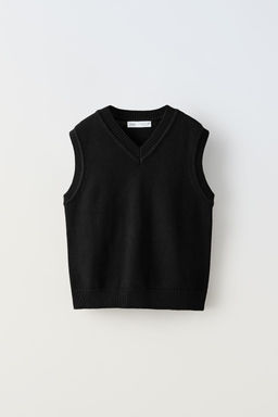 KNITTED WAISTCOAT - Zara фото 4