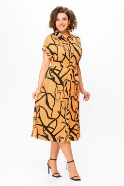 Блуза Swallow 803.2 черный+серебряный узор фото 1162