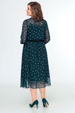 Блуза Swallow 803.2 черный+серебряный узор фото 326