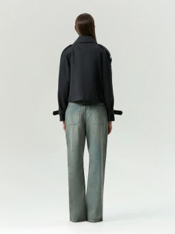 ЕМКА / Укороченный тренч из шерсти - Emka фото 4