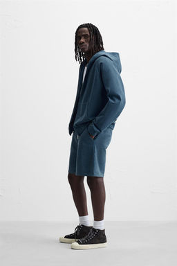 RELAXED FIT JOGGER BERMUDA SHORTS - Zara фото 24