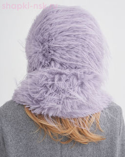 Леона экомех страус Капюшон женский (56-58)