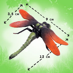 Набор насекомых «Лес», 8 фигурок, длина 12 см