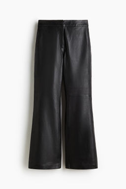 Pantal?n bootcut de piel