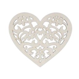 Заготовка для декорирования Mr. Carving ВД-338 Сердечко декоративное 3 фанера 9 х 8 х 0.3 см