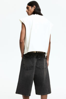 Camiseta sin mangas boxy Oversized Fit - H&m фото 8