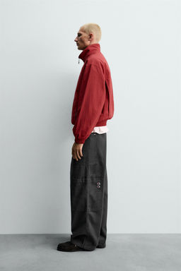 CHAMPION ® X ZARA DRAWSTRING CARGO TROUSERS  фото 4
