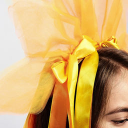 Карнавальный ободок «Лучистое солнце», жёлто-оранжевый