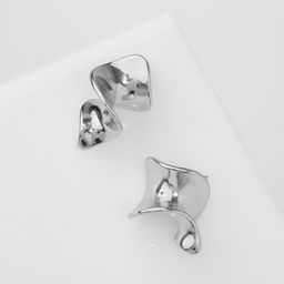 Серьги металл Богема пространство, цвет серебро