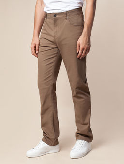 VILATTE / Брюки из плотного хлопка с эластаном  фото 13