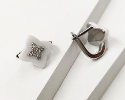 Серьги с керамикой