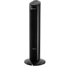 Вентилятор напольный BRAYER 4958BR-BK, колонный, с пультом, 3 скорости, 50 Вт, чёрный