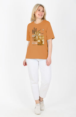 Футболка Лаура Ф-96 (44-60) кулирка - Лотос фото 7