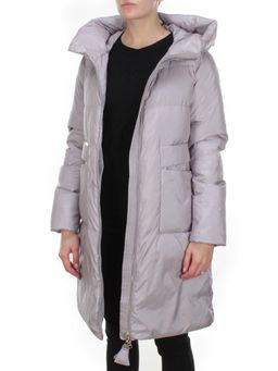 2119 LIGHT GREY Пальто зимнее женское MELISACITI (200 гр. холлофайбера) - Fashion фото 7