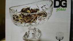 SUNSTAR Ваза для конфет на ножке 330 мл, 11 см, арт.7110