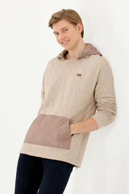 U. S. Polo Assn Мужская комфортная толстовка с капюшоном и камнем - U.s. polo assn фото 3