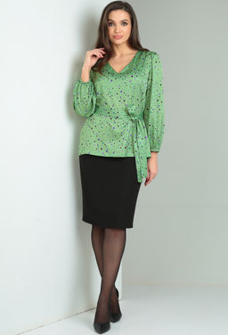 Комплект Verita 2194 чёрно-салатовый